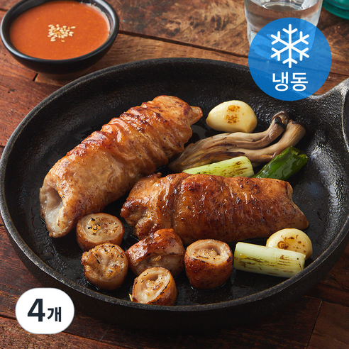 랜선식당 36시간 마늘숙성 생막창 (냉동), 400g, 4개