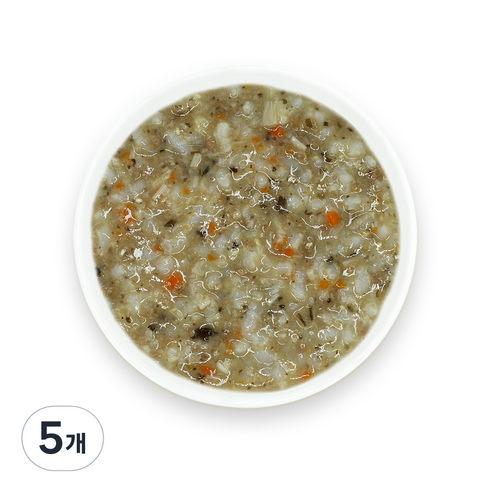 짱죽 유아용 실온 이유식 중기 죽 2, 한우소고기버섯죽, 160g, 5개