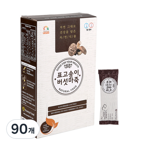 오양식품 표고송이 버섯 마죽, 21g, 30개입, 3개
