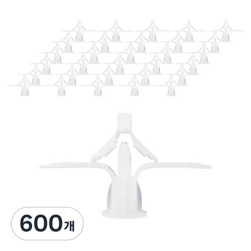 마이독스 석고 합판 피스 블럭 동공앙카 33mm, 600개