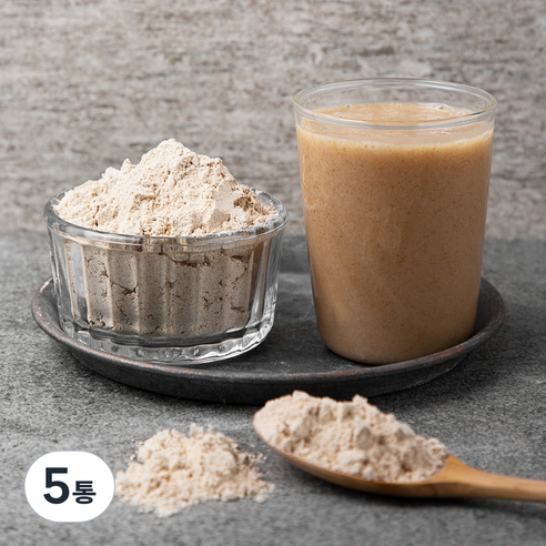 대구농산 씻어나온 호밀 100%로 만든 호밀쉐이크, 550g, 5통