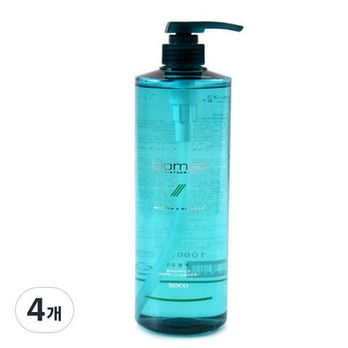 바이오메드 까펠리 그라씨 샴푸, 1000ml, 4개