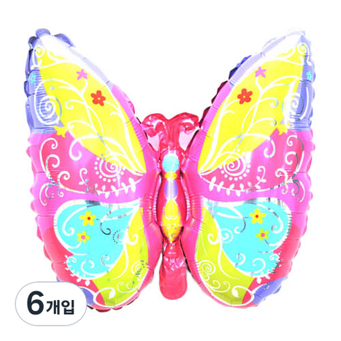 톡톡 캐릭터 풍선 ver2, CA10, 6개입