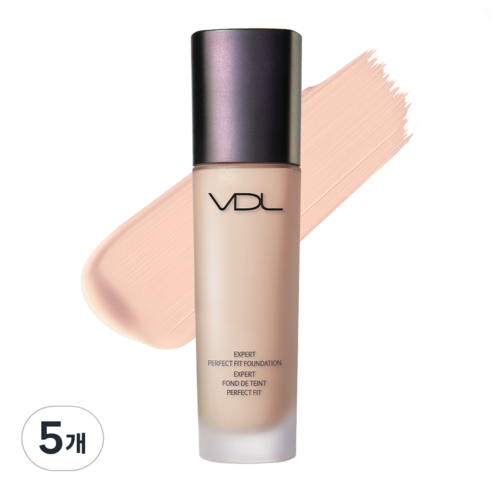 브이디엘 엑스퍼트 퍼펙트 핏 리퀴드 파운데이션 30ml, M01, 5개