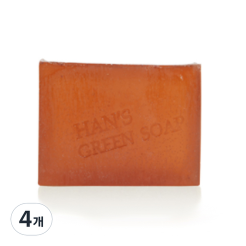 한스그린솝 붉나무 비누, 90g, 4개