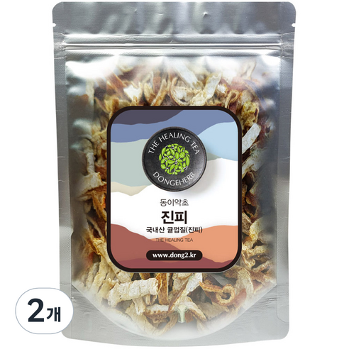 동이약초 진피, 150g, 2개