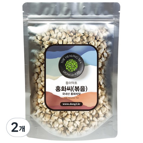 동이약초 홍화씨 볶음, 250g, 2개