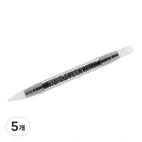 반해라 젤네일 브러쉬, BN8 (블랙), 5개