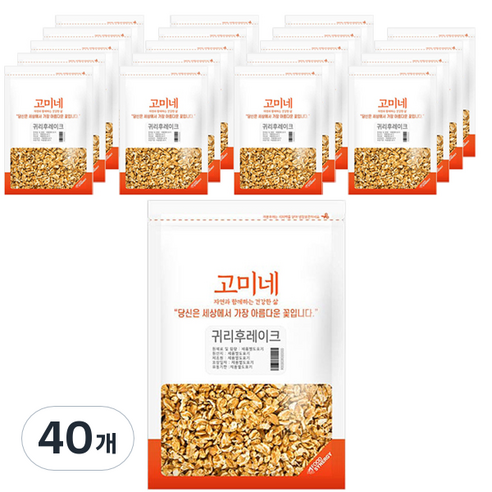 고미네 귀리후레이크, 15g, 40개