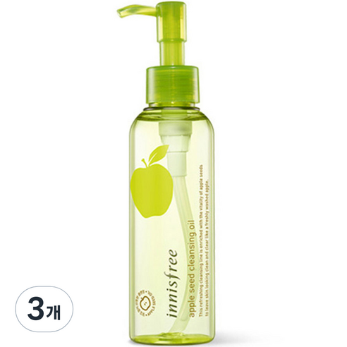이니스프리 애플 씨드 클렌징 오일, 150ml, 3개