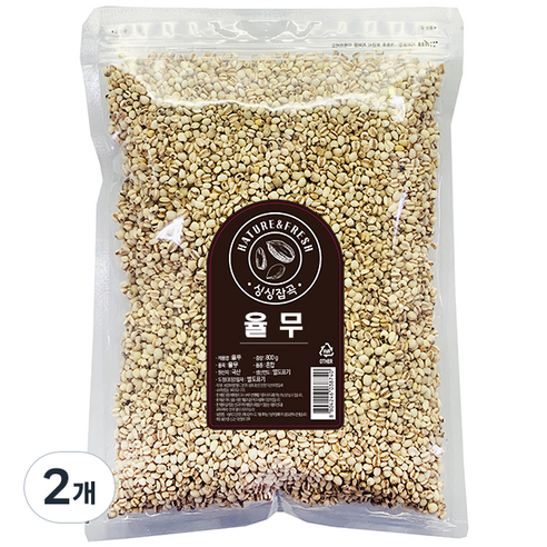 싱싱잡곡 율무, 800g, 2개