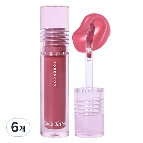 포렌코즈 속타투 틴트, 07 오드, 3.1ml, 6개
