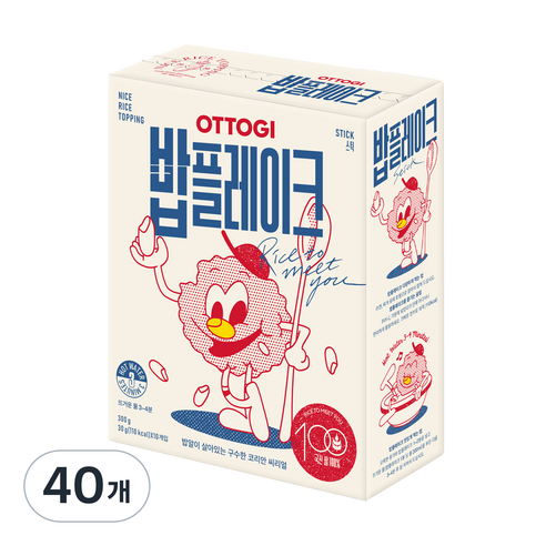 오뚜기 밥플레이크 스틱, 30g, 40개