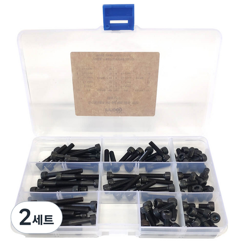 이노공구 육각렌치볼트 M5 9종 x 10p 세트 W121, 2개