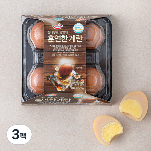 행복담기 훈연한 계란 175g, 5구, 3팩