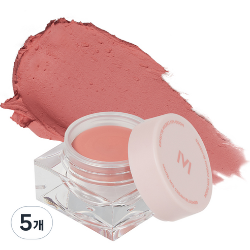 매드피치 무드 믹스 크림 블러셔 10g, 02 코랄 플러쉬, 5개