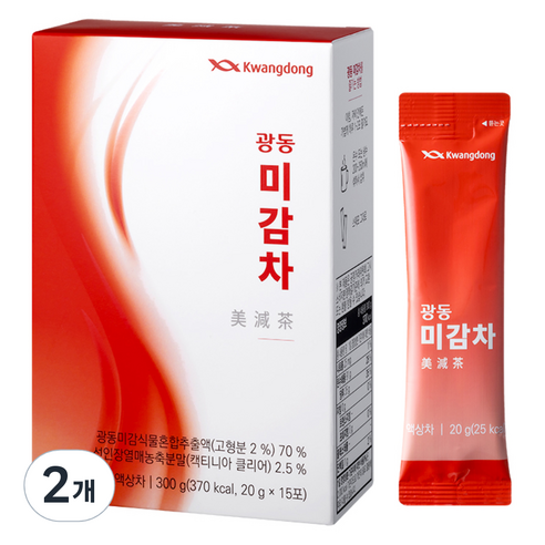 광동 미감차 15p, 300g, 2개