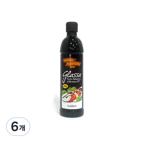 모나리 발사믹 크림, 500ml, 6개, 600g