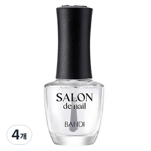 반디BANDI 살롱드 네일, 7ml, 탑코트, 4개