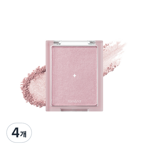 롬앤 시스루 베일라이터, 02 문 키스드 베일, 5.5g, 4개