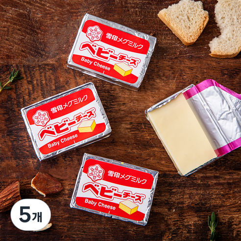 유키지루시 미니 치즈 4개입, 46g, 5개