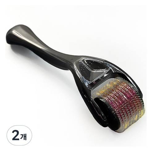 브로키 MTS 540티타늄 더마롤러 1.5mm, 2개, 혼합색상