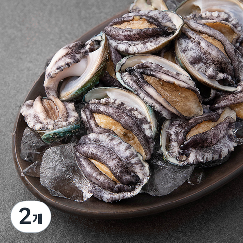아라보감 산소 품은 국산 전복 500g, 500g(꼬마,17-25미), 2개