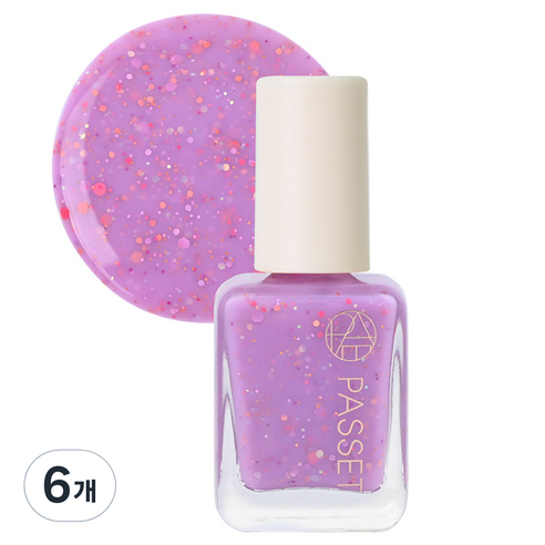 파셋 셀럽 네일컬러 폴리쉬 매니큐어, 78 블루베리믹스, 7ml, 6개