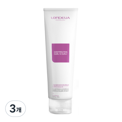 로델리아 컨트롤테인 컬 앤 컬리 헤어에센스, 3개, 150ml