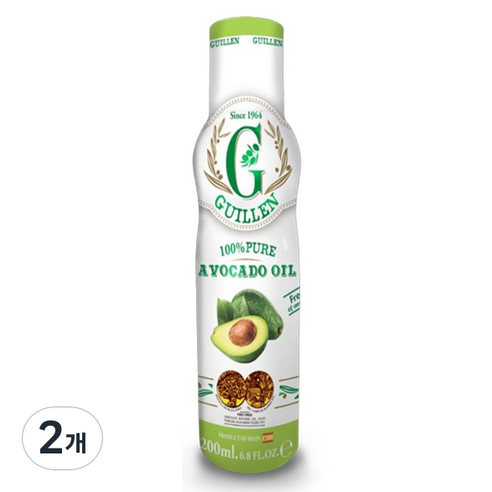 길렝 아보카도 오일 스프레이, 2개, 200ml