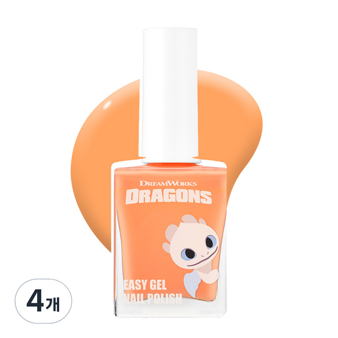 더페이스샵 이지 젤, 02 퓨어 애프리콧, 10ml, 4개
