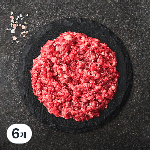 본앤브레드 한우 1++(9)등급 만능 다짐육 (냉장), 150g, 6개