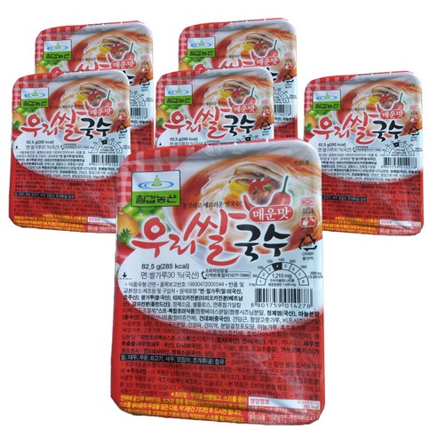 칠갑농산 우리쌀국수 매운맛