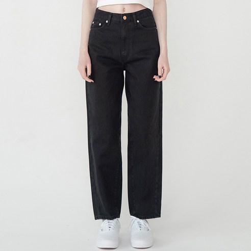 레이디볼륨 여성용 LV ROUND DENIM PANTS