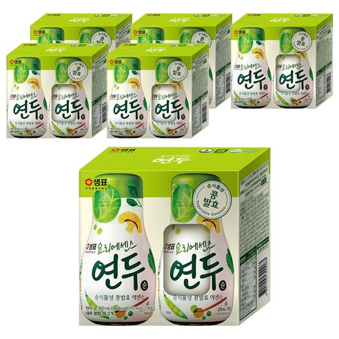 샘표 요리에센스 연두 순맛, 275ml, 12개
