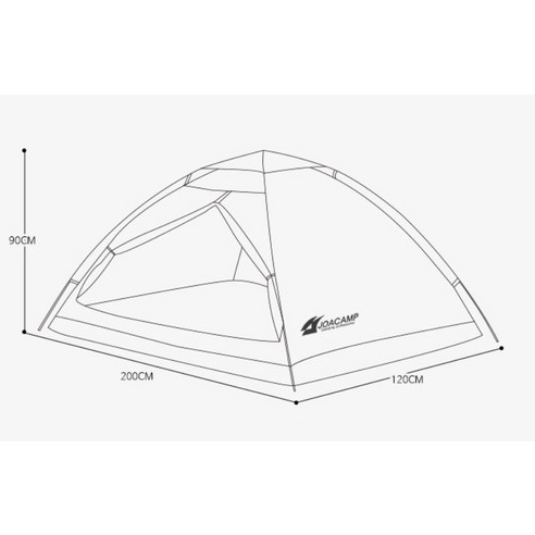 조아캠프 돔형 텐트: 캠핑 모험 향상을 위한 이상적인 동반자
