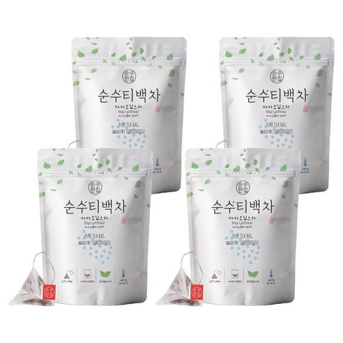 순수한집 카카오닙스차 삼각티백