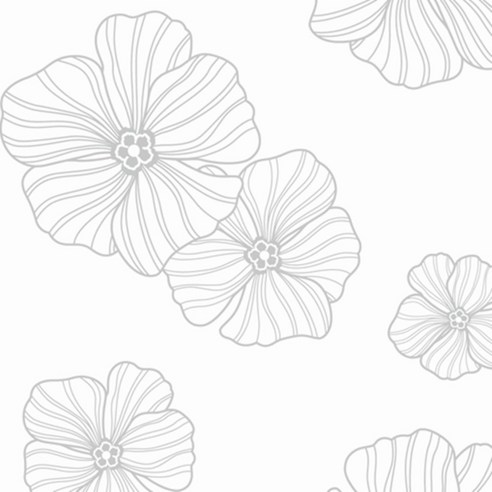 데코리아 윈도우 시트지, 백색꽃