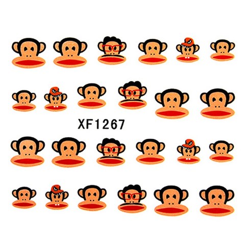 허니걸 워터데칼, XF1267, 11개