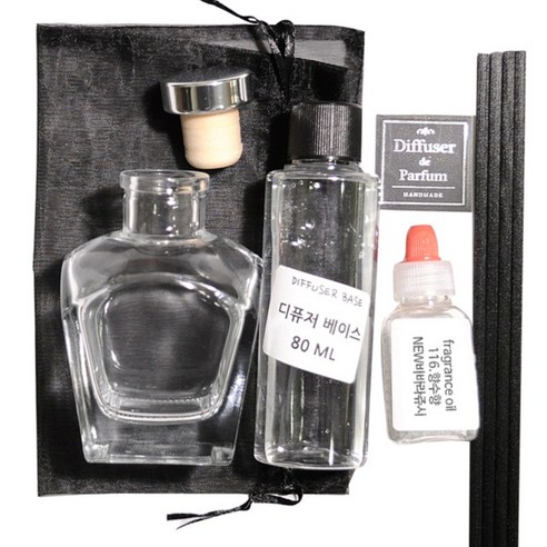 디퓨저KIT, 116.향수향-NEW비바라쥬시, 100ml, 라이거투명
