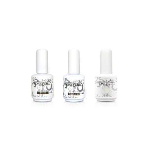 허니걸 트리플젤네일세트, 펄블리자드, 15ml