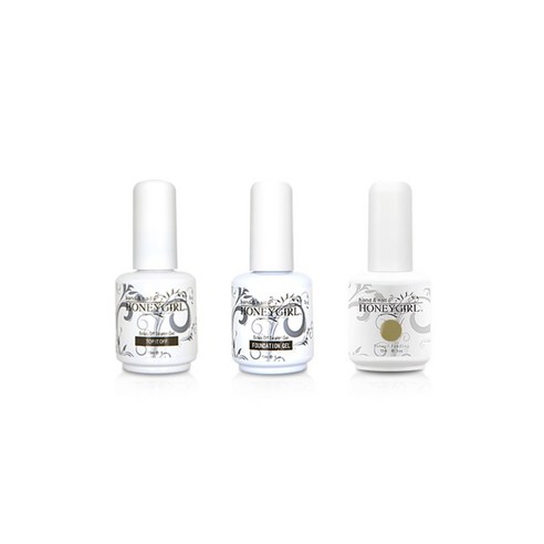 허니걸 트리플젤네일세트, 모노라이트올리브, 15ml