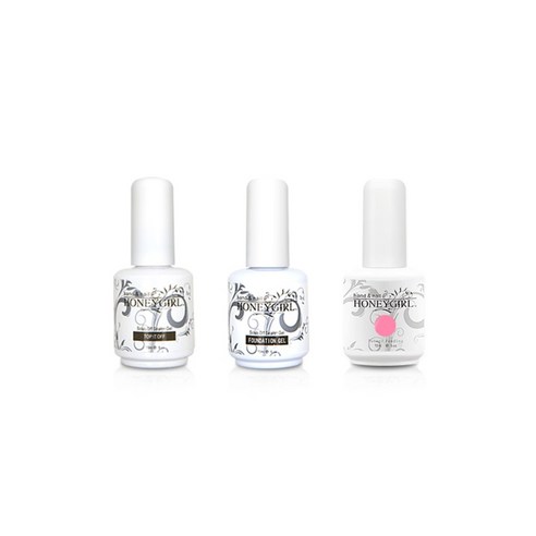 허니걸 트리플젤네일세트, 모노제라늄, 15ml