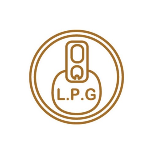 디자인수풀 자동차스티커 캔_LPG SP-G543, 샌디브라운
