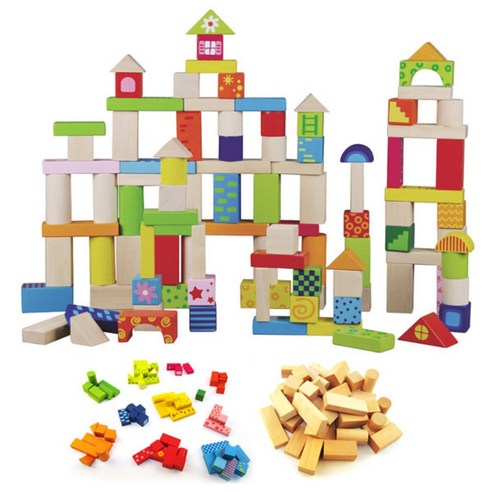 해피타운 빌딩블럭 100개입 통블럭 끼우기블럭 Best Top5