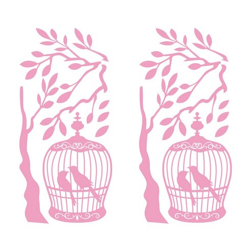 미문DS 카나리아MGP-328 포인트 스티커 2개, 분홍
