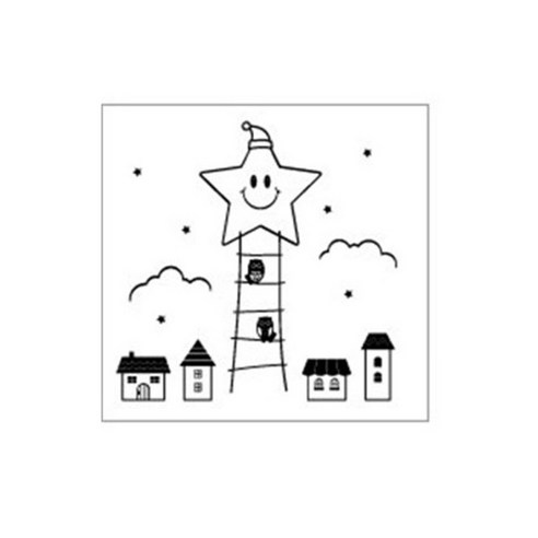 데코사랑 그래픽스티커 바바라라인, A