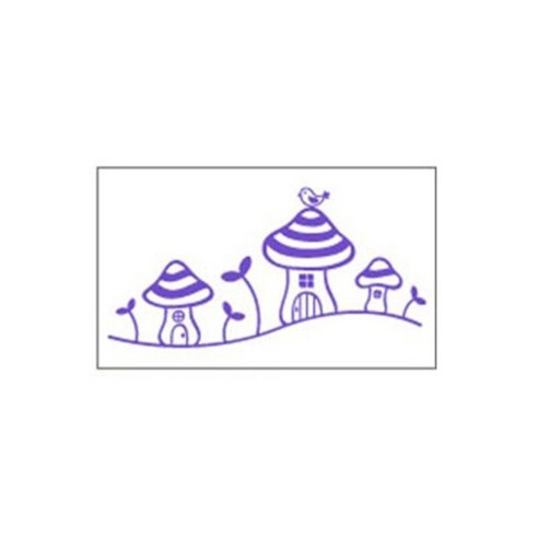 데코사랑 그래픽스티커 푸키라인 B, 슬레이트블루