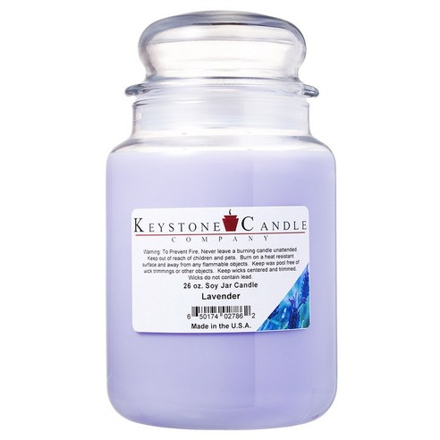 키스톤캔들 소이 자 캔들, Lavender, 768.9ml