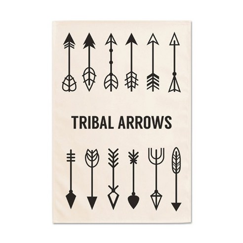 더파슬리 블랙앤화이트 가리개커튼, GM 55754